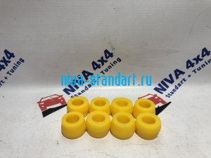 21010-2906231	втулка амортизатора задней подвески полиуретан (8шт) желтый